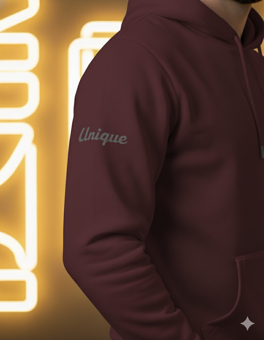 Uniqueque puff-Up Hoodie