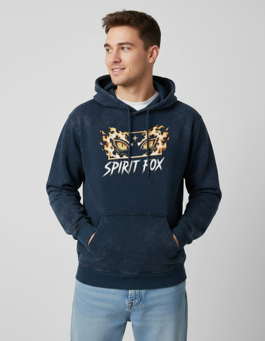 Spirit Fox Flame Hoodie 🔥