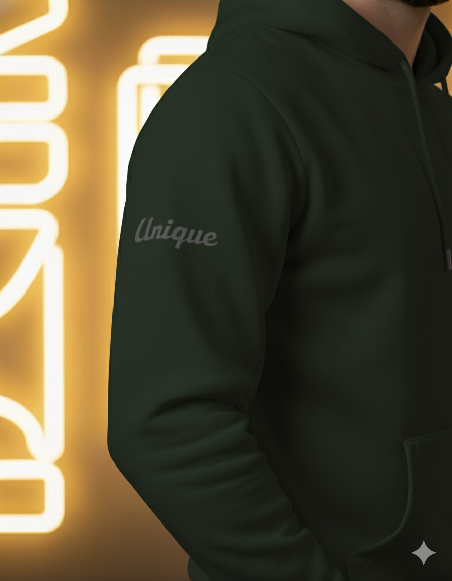 Uniqueque puff-Up Hoodie