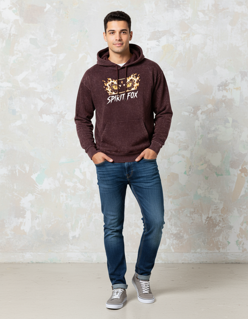 Spirit Fox Flame Hoodie 🔥